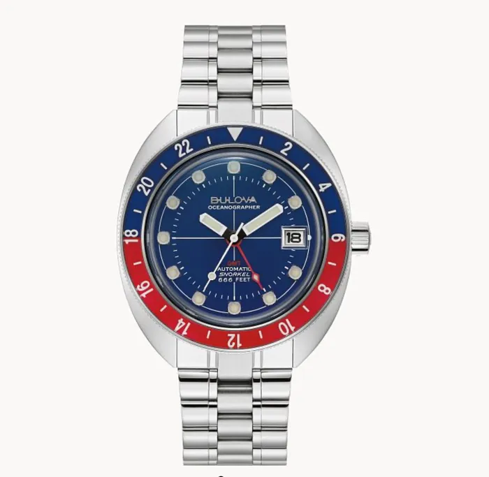 Earrings BULOVA BULOVAOceanographer GMT 96B405