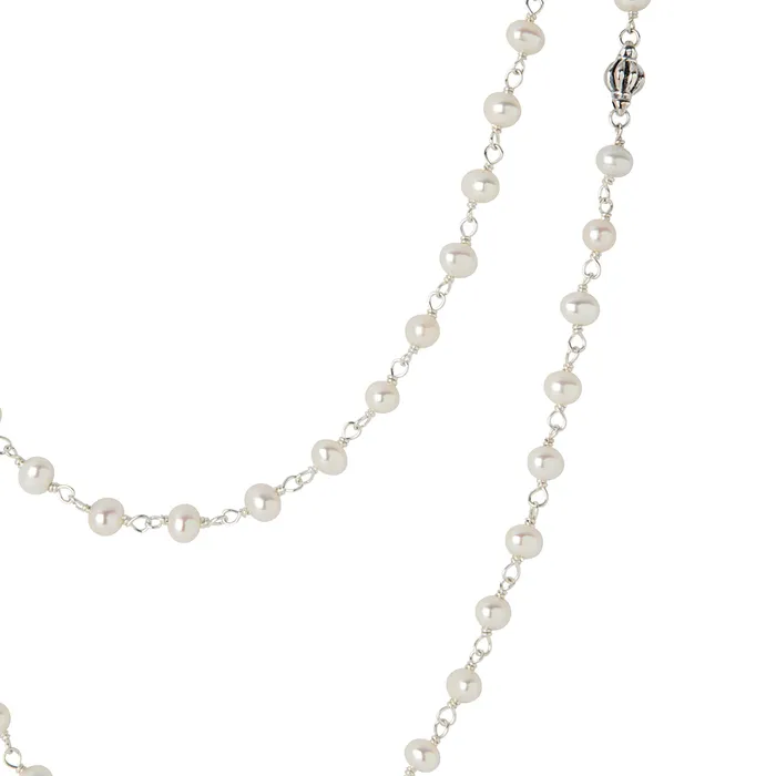 Necklaces LAGOS Luna Beaded Pearl Necklace