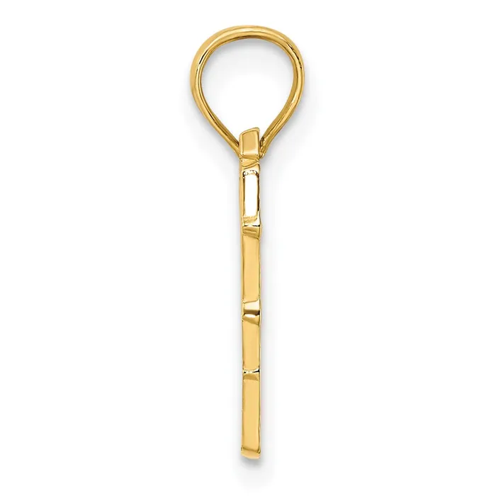 14k Yellow Gold The ABBY CAPE MAY NJ Charm Goldia Charm Necklaces