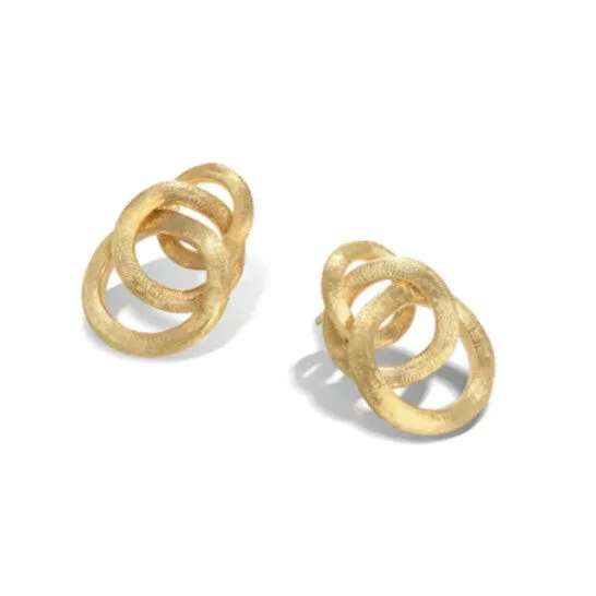 Earrings JMS always Original Marco Bicego Jaipur Collection 18K Yellow Gold Small Knot Earrings Earrings JMS always Original Marco Bicego Jaipur Collection 18K Yellow Gold Small Knot Earrings
