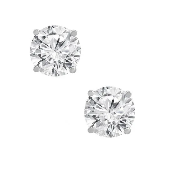 Earrings Original Brilliant Diamond 350 Carat Prong Set 14K White Gold Roundcut Lab Grown Diamond Stud Earring JVS2SI1 JMS always Earrings Original Brilliant Diamond 350 Carat Prong Set 14K White Gold Roundcut Lab Grown Diamond Stud Earring JVS2SI1 JMS always