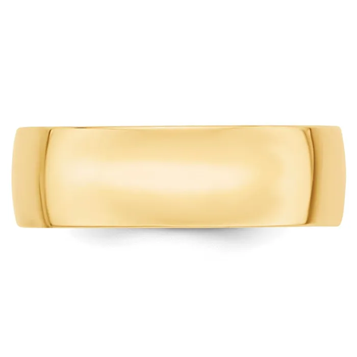 Goldia Rings Solid 18K Yellow Gold 7mm Light Weight Comfort Fit MensWomens Wedding Band Ring Size 5 Goldia Rings Solid 18K Yellow Gold 7mm Light Weight Comfort Fit MensWomens Wedding Band Ring Size 5