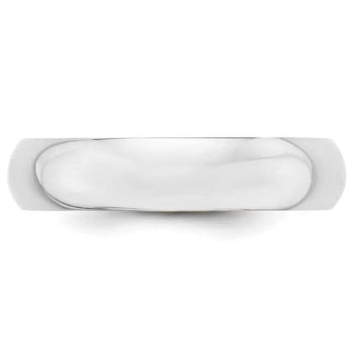 Goldia Rings Solid 18K Yellow Gold White Gold 5mm HalfRound MensWomens Wedding Band Ring Size 11 Goldia Rings Solid 18K Yellow Gold White Gold 5mm HalfRound MensWomens Wedding Band Ring Size 11