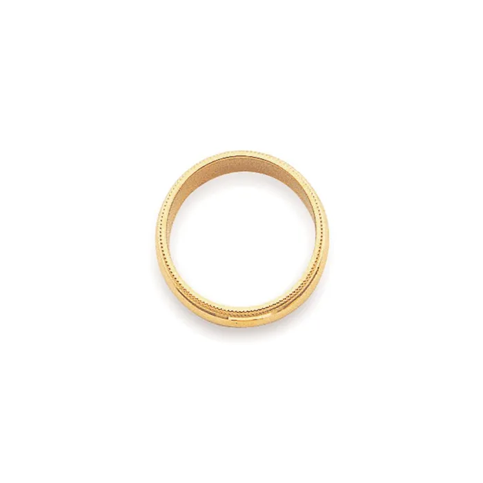 Goldia Solid 10K Yellow Gold 3mm Milgrain HalfRound Wedding MensWomens Wedding Band Ring Size 45 Rings Goldia Solid 10K Yellow Gold 3mm Milgrain HalfRound Wedding MensWomens Wedding Band Ring Size 45 Rings