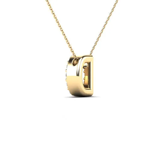 JMS always Necklaces Original Maulijewels D Initial Set With 012 Carat Sparkling Natural White Diamond Pendant Necklace In 14K Yellow Gold With 18 Cable Chain JMS always Necklaces Original Maulijewels D Initial Set With 012 Carat Sparkling Natural White Diamond Pendant Necklace In 14K Yellow Gold With 18 Cable Chain