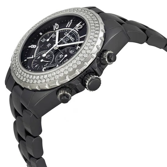 JMS always Watches Original Chanel J12 Black Ceramic Ladies Watch H1009 JMS always Watches Original Chanel J12 Black Ceramic Ladies Watch H1009
