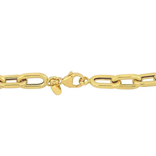 Necklaces Original AMOUR Oval Link Necklace In 18k Yellow Gold 22 In JMS always Necklaces Original AMOUR Oval Link Necklace In 18k Yellow Gold 22 In JMS always