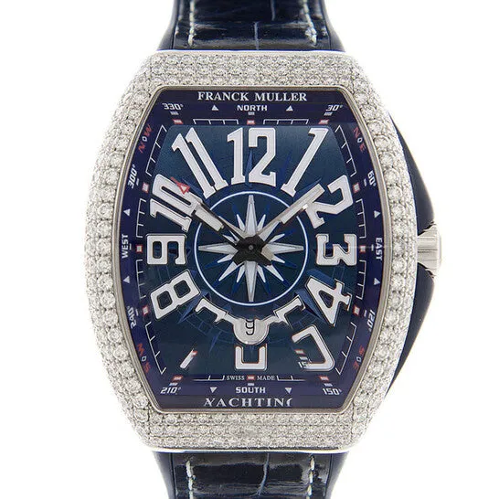 Original Franck Muller VANGUARD Blue Dial Unisex Watch V45SCDTDYACHTINGOGBL JMS always Watches Original Franck Muller VANGUARD Blue Dial Unisex Watch V45SCDTDYACHTINGOGBL JMS always Watches