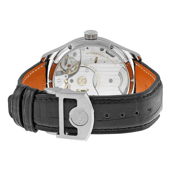 Original IWC Portuguese Hand Wound Eight Days Stainless Steel Mens Watch IW510203 JMS always Bracelets Original IWC Portuguese Hand Wound Eight Days Stainless Steel Mens Watch IW510203 JMS always Bracelets