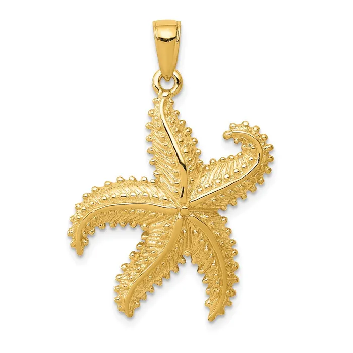 PreStyled Sets Goldia 14k Yellow Gold Starfish Pendant