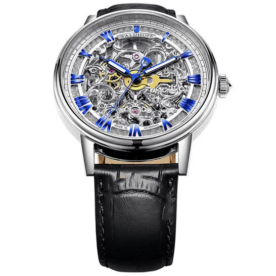 Rings JMS always Original Waldhoff Brandenburg Diamond Silver Automatic Silver Dial Mens Watch MW11A Rings JMS always Original Waldhoff Brandenburg Diamond Silver Automatic Silver Dial Mens Watch MW11A