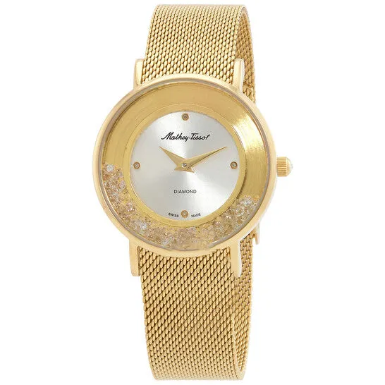 Watches JMS always Original MatheyTissot Electra Quartz Diamond Silver Dial Ladies Watch D983SPYI Watches JMS always Original MatheyTissot Electra Quartz Diamond Silver Dial Ladies Watch D983SPYI