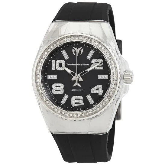 Watches JMS always Original TechnoMarine Cruise Quartz Black Mother of Pearl Dial Ladies Watch TM121261 Watches JMS always Original TechnoMarine Cruise Quartz Black Mother of Pearl Dial Ladies Watch TM121261